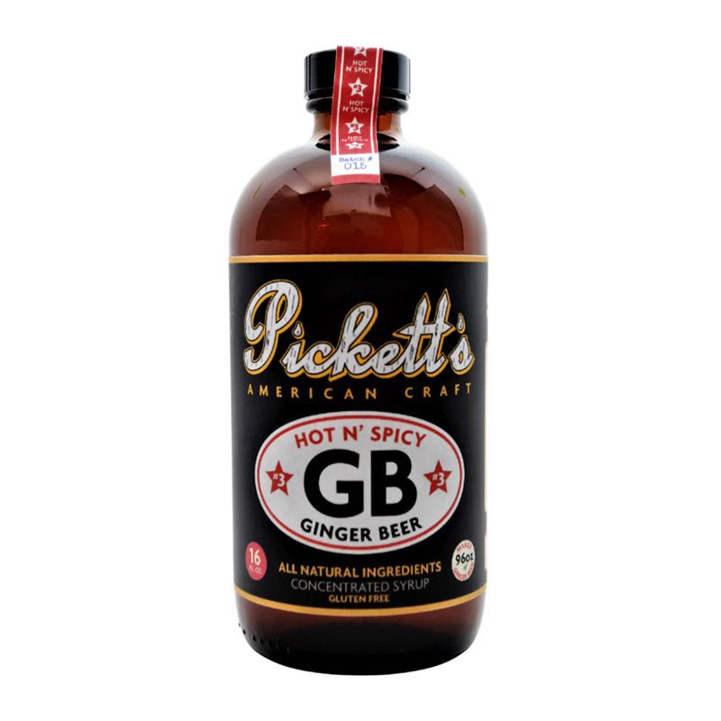 Picketts Hot N Spicy Ginger Beer Syrup 16oz - Uptown Spirits