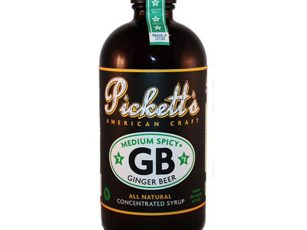 Picketts Medium Spicy Ginger Beer Syrup 16oz - Uptown Spirits