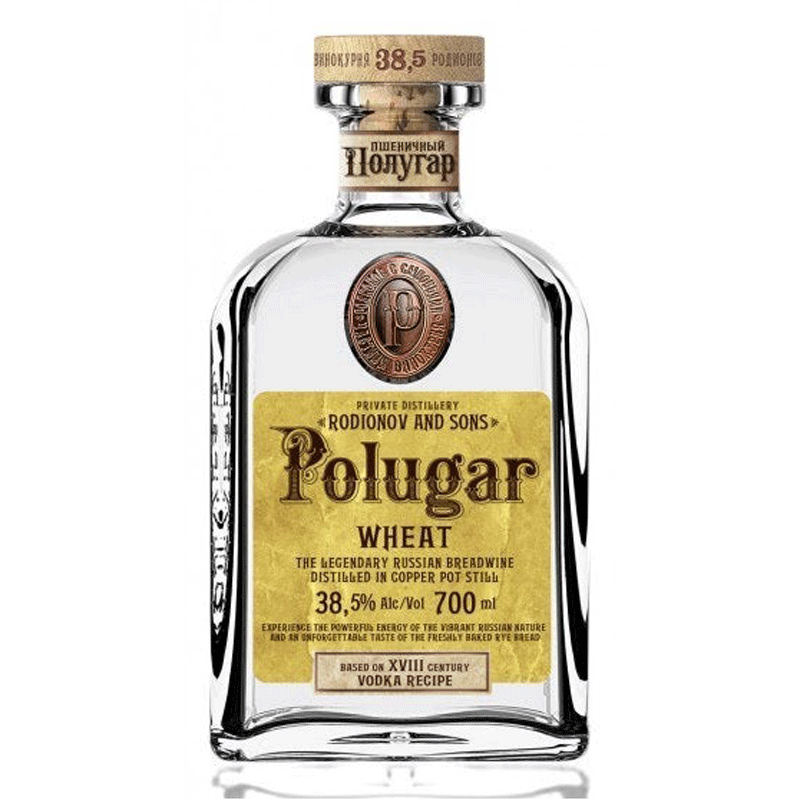 Polugar Wheat Vodka 750ml - Uptown Spirits