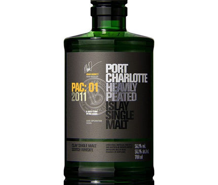 Port Charlotte Pac:01 2011 Scotch Whiskey 750ml - Uptown Spirits