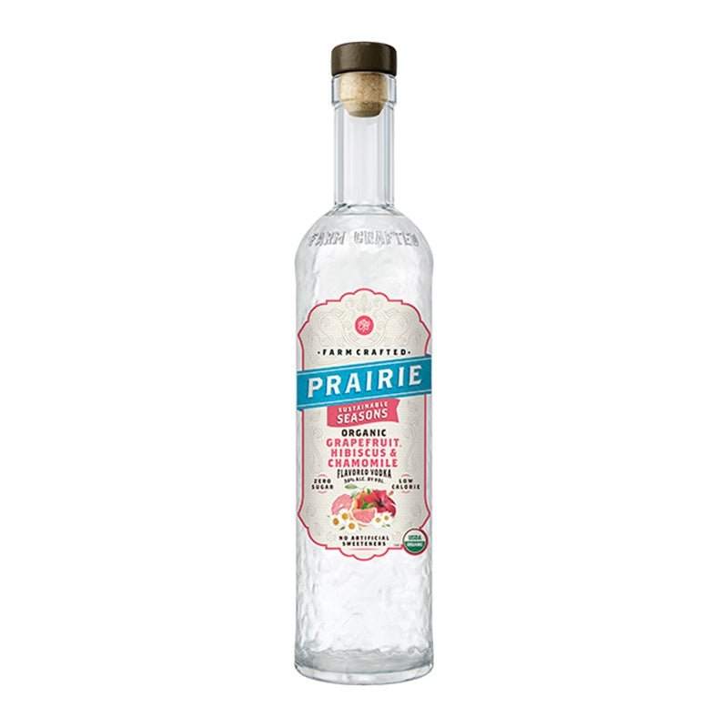 Prairie Grapefruit Hibiscus & Chamomile Flavored Vodka 750ml - Uptown Spirits