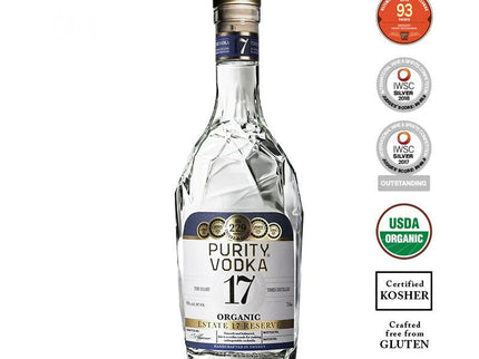Purity Estate 17 Reserve Organic Vodka 750ml - Uptown Spirits