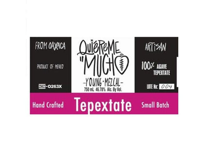 QuiÃ©reme Mucho Tepexcate Young Mezcal - Uptown Spirits