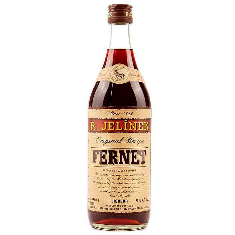 R. Jelinek Fernet Liqueur 700ml - Uptown Spirits