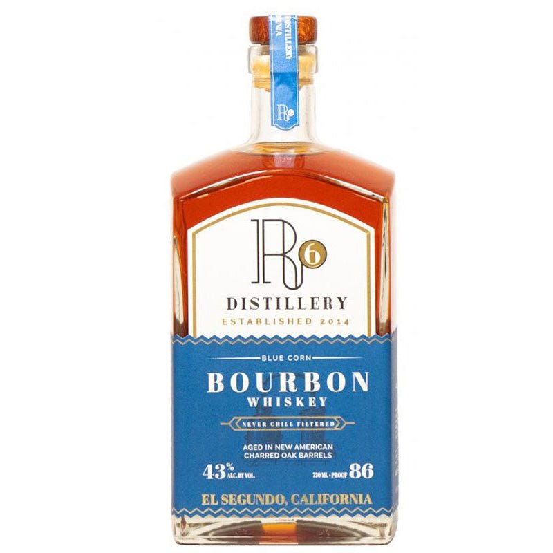 R6 Blue Corn Bourbon Whiskey 750ml - Uptown Spirits