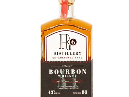 R6 Straight Bourbon Whiskey 750ml - Uptown Spirits