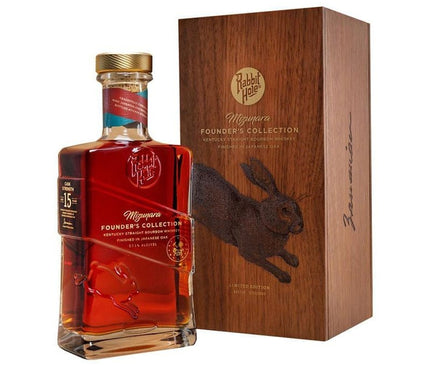 Rabbit Hole 15 Year Mizunara Founderâ€™s Collection Whiskey 750ml - Uptown Spirits