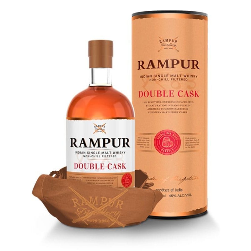 Rampur Double Cask Indian Single Malt Whisky 750ml - Uptown Spirits