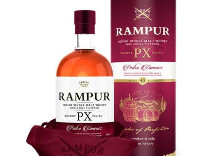 Rampur PX Sherry Finish Indian Single Malt Whisky 750ml - Uptown Spirits