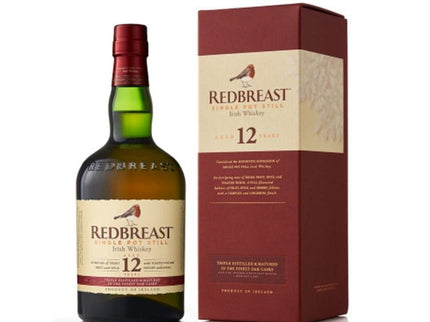 Redbreast 12 Year Single Pot Irish Whiskey 750ml - Uptown Spirits
