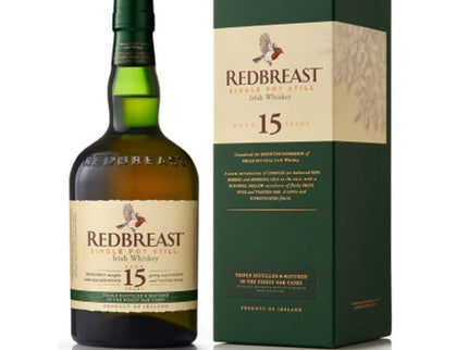 Redbreast 15 Year Irish Whiskey 750ml - Uptown Spirits