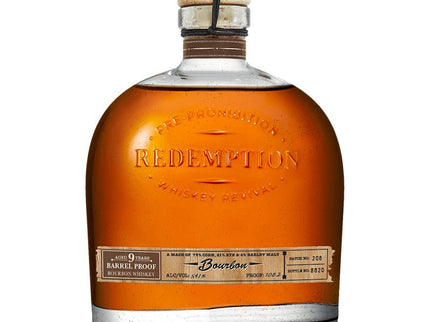Redemption 9 Years Aged Barrel Proof Bourbon 750ml - Uptown Spirits