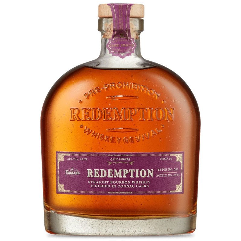 Redemption Cognac Cask Finish Bourbon Whiskey 750ml - Uptown Spirits