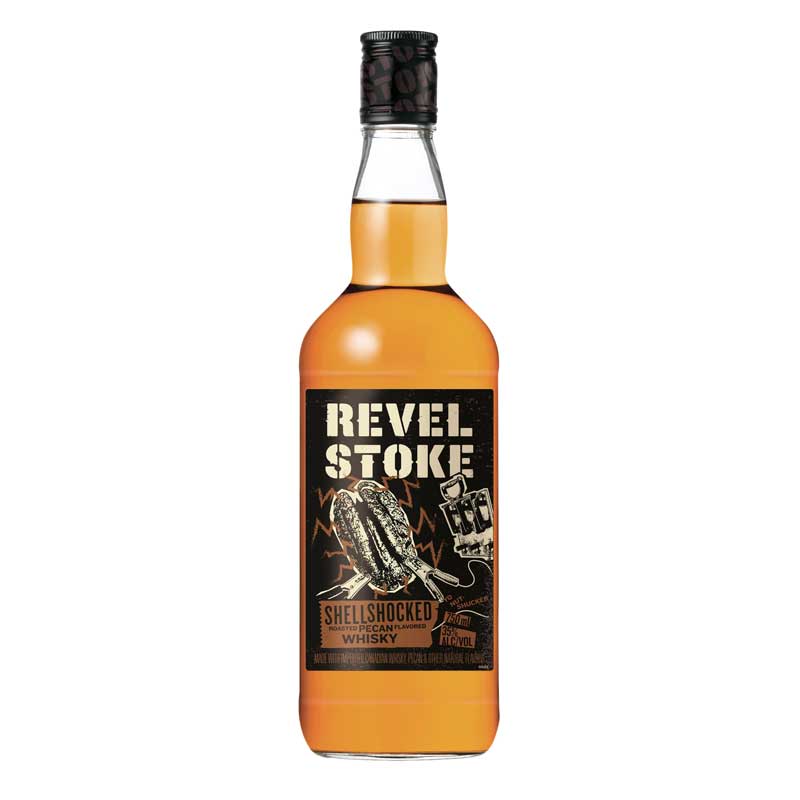 Revel Stoke Shellshocked Roasted Pecan Flavored Whisky 750ml - Uptown Spirits