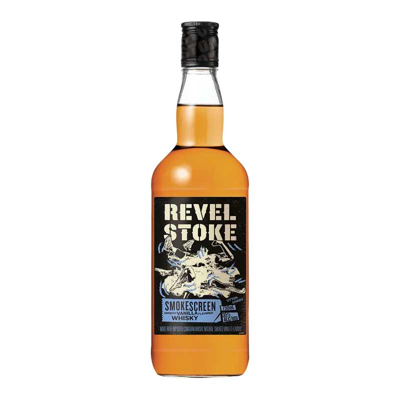 Revel Stoke Smokescreen Smoked Vanilla Flavored Whisky 750ml - Uptown Spirits