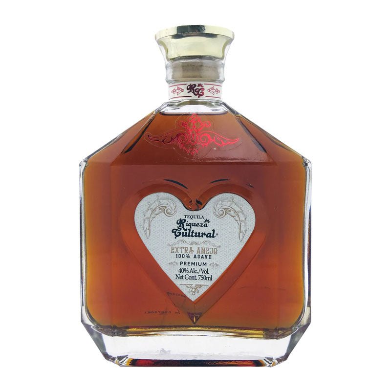 Riqueza Cultural Corazon Glass Extra Anejo Tequila 750ml - Uptown Spirits