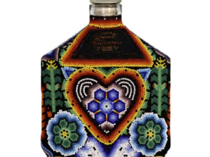 Riqueza Cultural Ruby Heart Huichol Anejo Tequila 750ml - Uptown Spirits