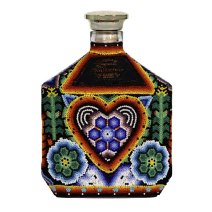 Riqueza Cultural Ruby Heart Huichol Anejo Tequila 750ml - Uptown Spirits