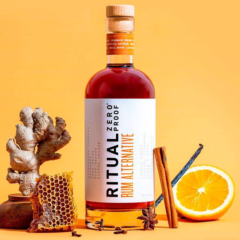 Ritual Zero Proof Rum Alternative 750ml - Uptown Spirits