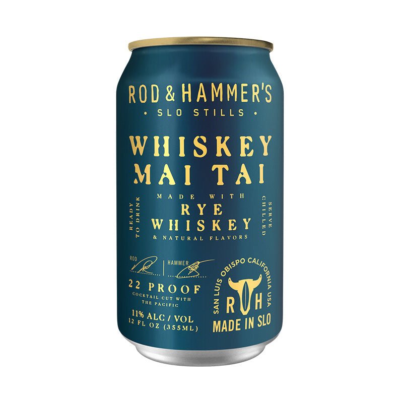 Rod & Hammers Whiskey Mai Tai Full Case 24/355ml - Uptown Spirits