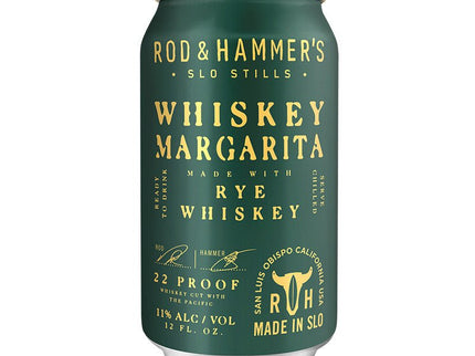 Rod & Hammers Whiskey Margarita Full Case 24/355ml - Uptown Spirits