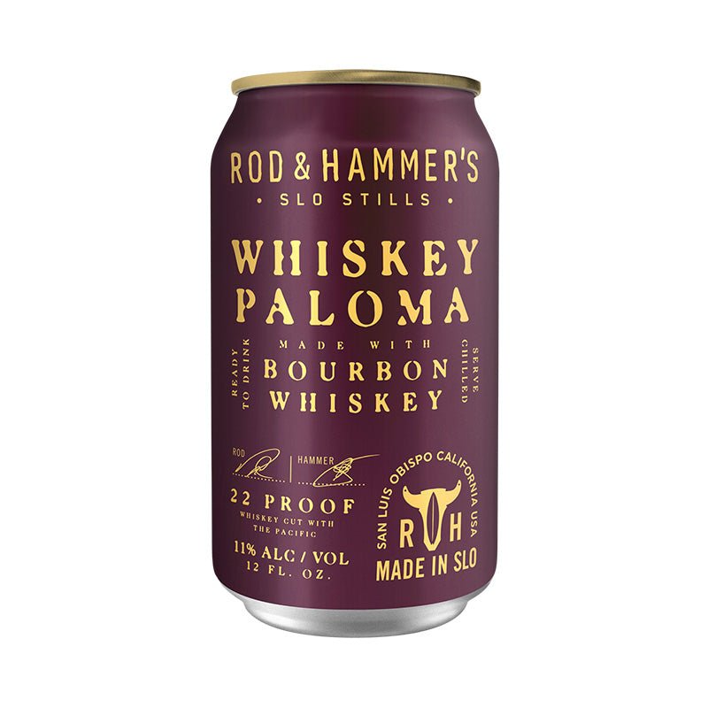 Rod & Hammers Whiskey Paloma Canned Cocktail Full Case 24/355ml - Uptown Spirits