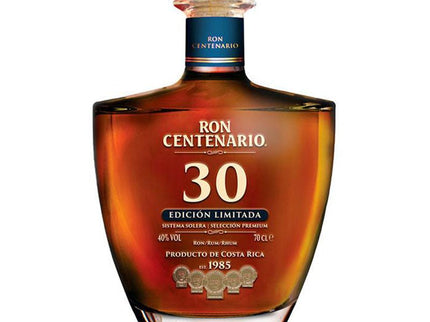 Ron Centenario 30 Year Gran Reserva Rum 750ml - Uptown Spirits