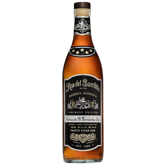 Ron del Barrilito Five Stars Reserva Especial Rum 750ml - Uptown Spirits