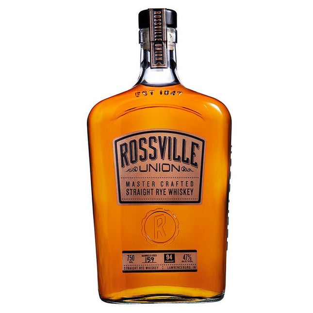 Rossville Union Master Crafted Straight Rye Whiskey 750ml - Uptown Spirits