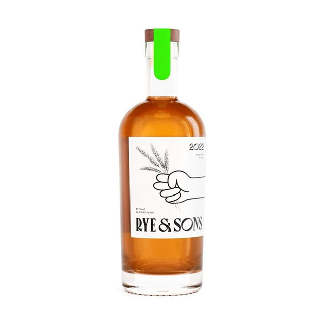 Rye and Sons 2022 Straight Rye Whiskey 750ml - Uptown Spirits