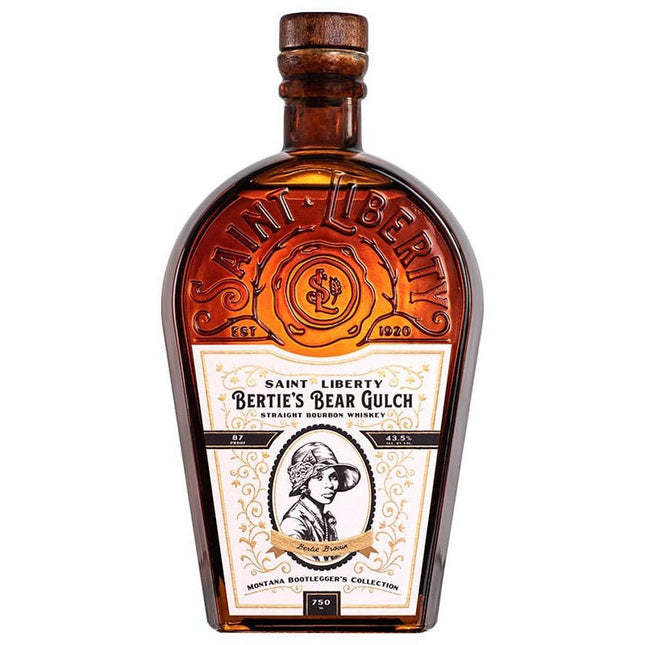 Saint Liberty Bertie's Bear Gulch Bourbon Whiskey 750ml - Uptown Spirits