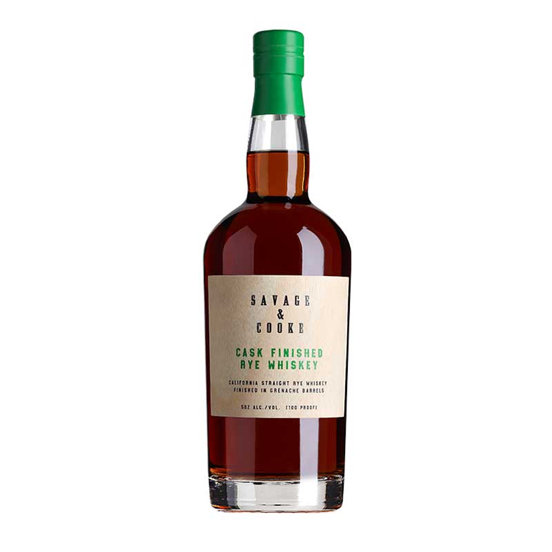 Savage & Cooke Cask Finished Rye Whiskey 750ml - Uptown Spirits