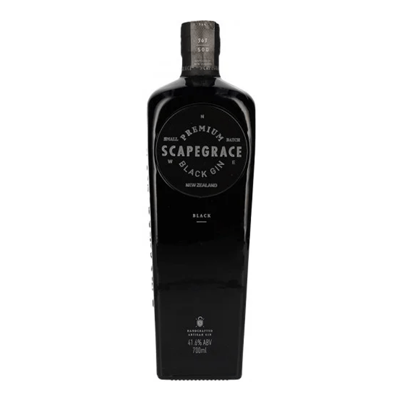 Scapegrace Black Dry Gin 750ml - Uptown Spirits