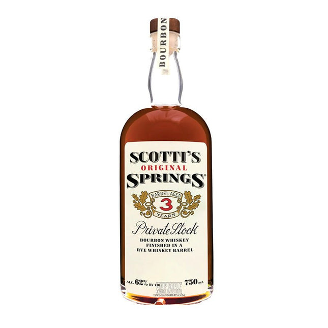 Scottis Springs 3 Year Private Stock Bourbon Whiskey 750ml - Uptown Spirits