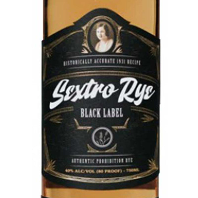 Sextro Black Label Rye Whiskey 750ml - Uptown Spirits