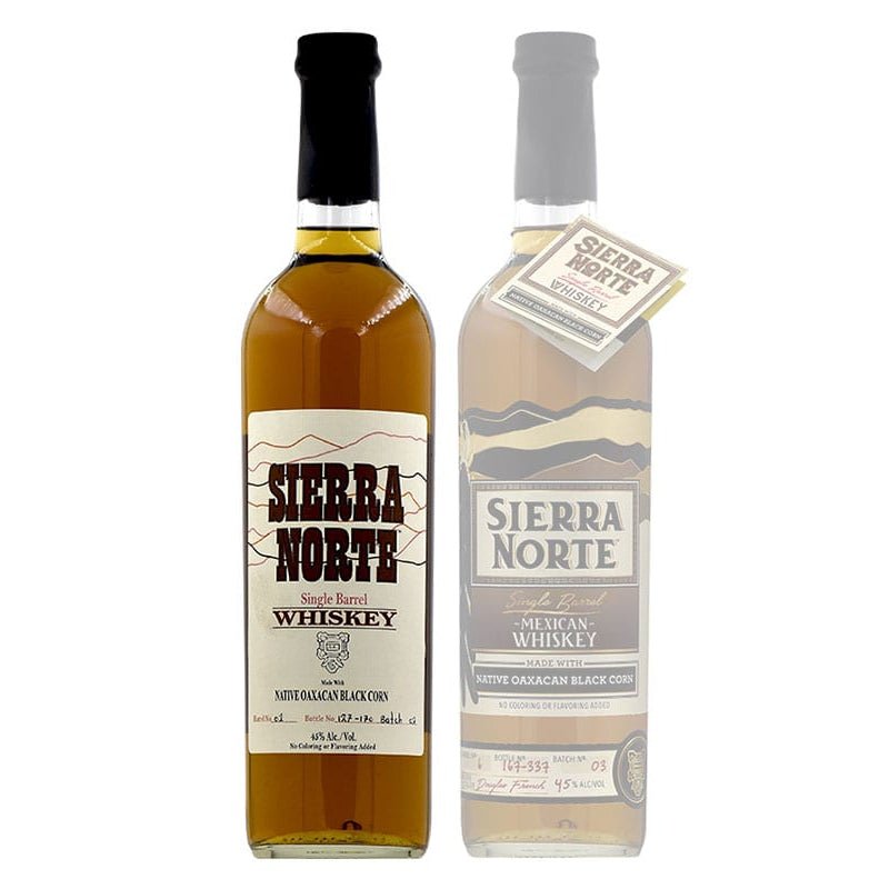 Sierra Norte Single Barrel Black Corn Mexican Whiskey - Uptown Spirits