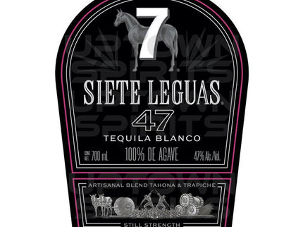 Siete Leguas 47 Blanco Tequila 700ml - Uptown Spirits