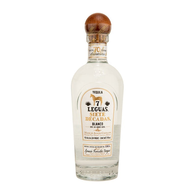 Siete Leguas Siete Decadas Blanco Tequila 700ml - Uptown Spirits