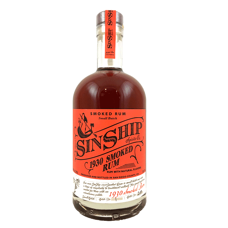 Sinship 1930 Peated Smoked Rum - Uptown Spirits