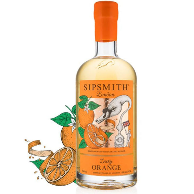 Sipsmith Zesty Orange Gin 750ml - Uptown Spirits