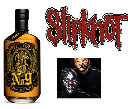 Slipknot No 9 Iowa Whiskey Sign Bottle 750ml - Uptown Spirits