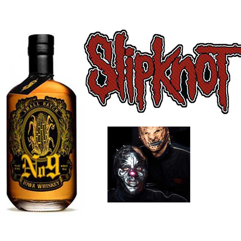 Slipknot No 9 Iowa Whiskey Sign Bottle 750ml - Uptown Spirits