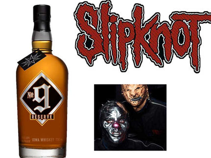 Slipknot No 9 Reserve Iowa Whiskey Sign Bottle 750ml - Uptown Spirits