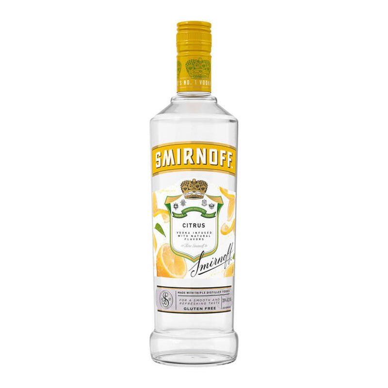 Smirnoff Citrus Flavored Vodka 750ml - Uptown Spirits