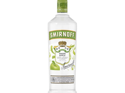 Smirnoff Green Apple Flavored Vodka 1L - Uptown Spirits
