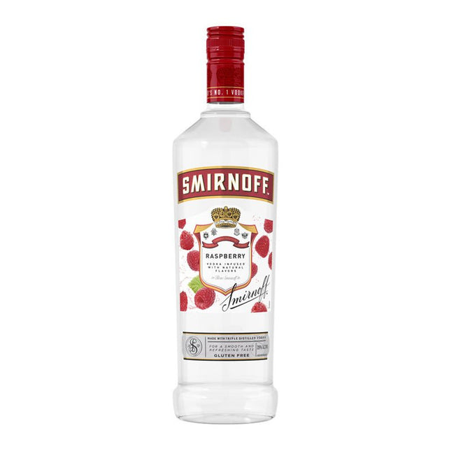 Smirnoff Raspberry Flavored Vodka 1L - Uptown Spirits