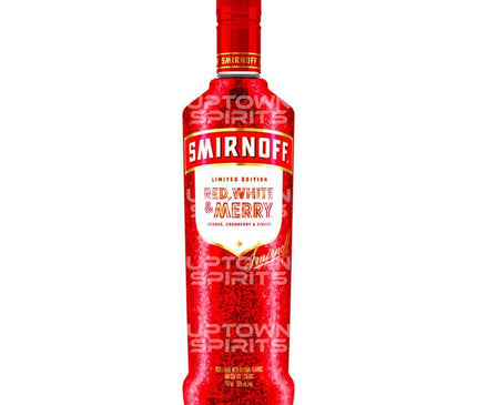 Smirnoff Red White & Merry Limited Edition Vodka 750ml - Uptown Spirits