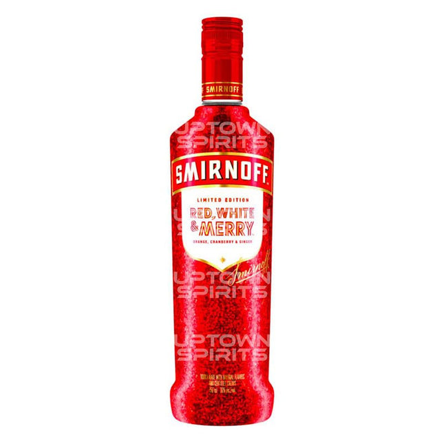 Smirnoff Red White & Merry Limited Edition Vodka 750ml - Uptown Spirits