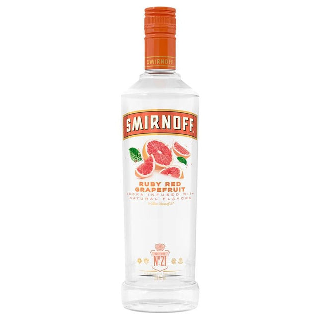 Smirnoff Ruby Red Grapefruit Vodka 750ml - Uptown Spirits