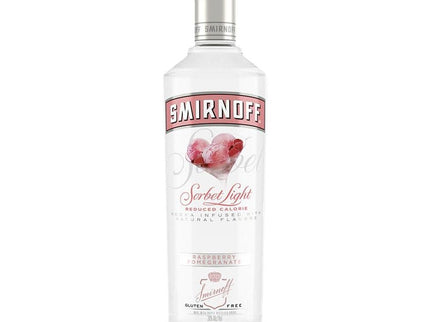 Smirnoff Sorbet Light Raspberry Pomegranate Vodka 750ml - Uptown Spirits